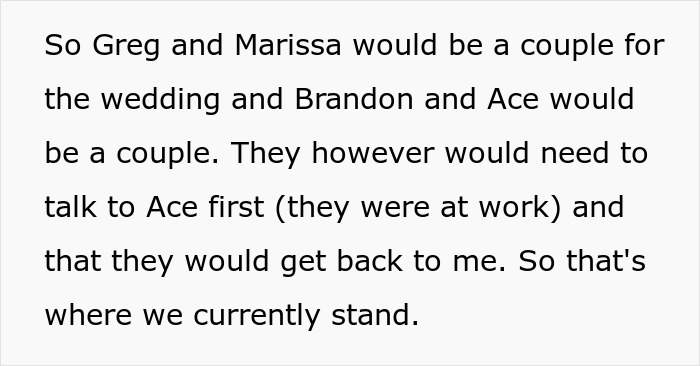 Man Rejects Bride’s BFF’s Polyamorous Partners To Prevent Family Backlash, Receives An Ultimatum