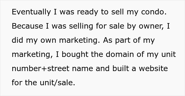 Woman Buys All Domains Of Unit Before Moving Out As Petty Revenge On HOA: “Kick Dirt, Or Pay Me”