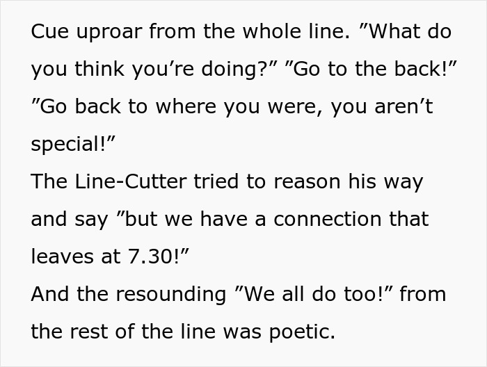 “You Aren’t Special”: Entitled Family Attempts To Skip Massive Line, Faces Public Outrage