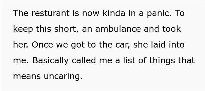 “I Just Kept Eating”: Nurse Confused Why Fiance Won’t Live With Him After He Ignores Emergency