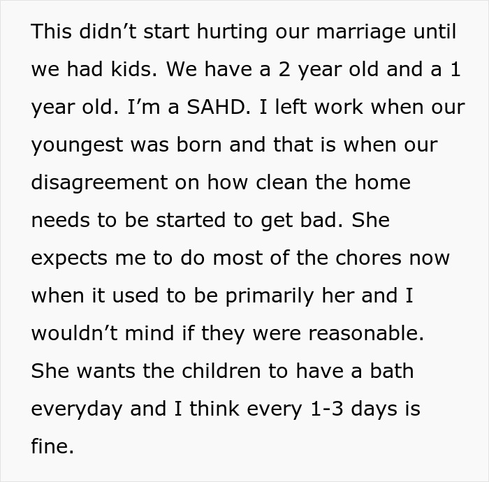 “She Packed A Bag”: Man Blows Off Wife’s Cleaning Demands, She Finally Loses It