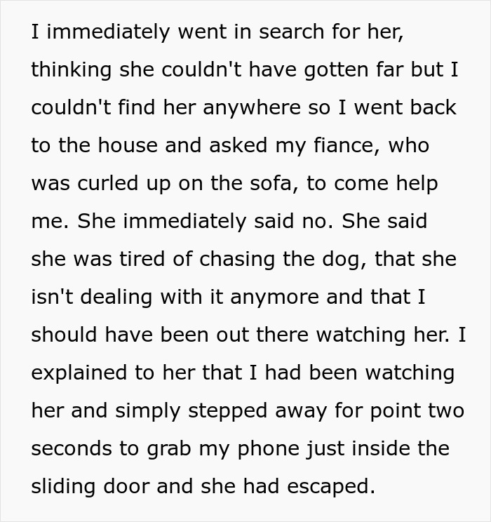 Guy Screams At Pregnant Fiancée For Refusing To Help Him Find Dog That Escapes Once A Week