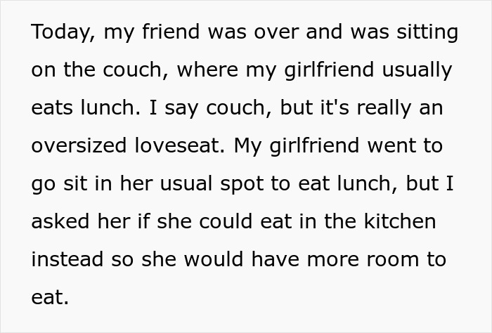 Man Doesn’t Understand Why GF Is Upset He Wants Her Out Of The House, Gets A Reality Check