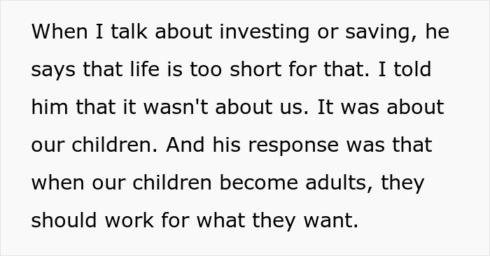 Irresponsible Man Drives Family To Homelessness 3 Times, Expects Wife To Share Her Inheritance