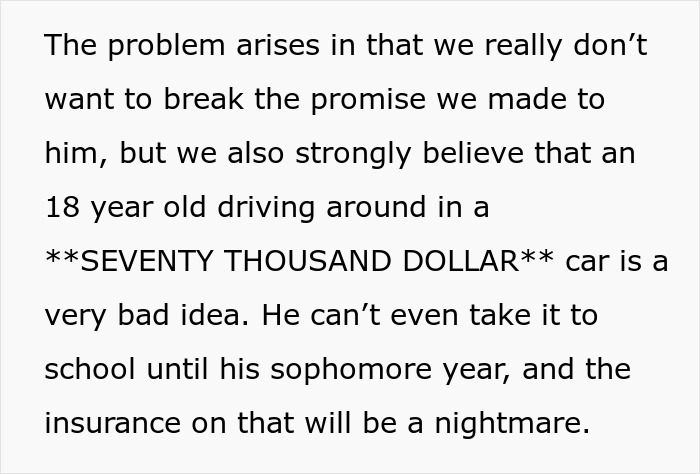 Parents Promise To Match Teen’s Savings For A Car, Stunned After It Turns Out He’s Saved $35K