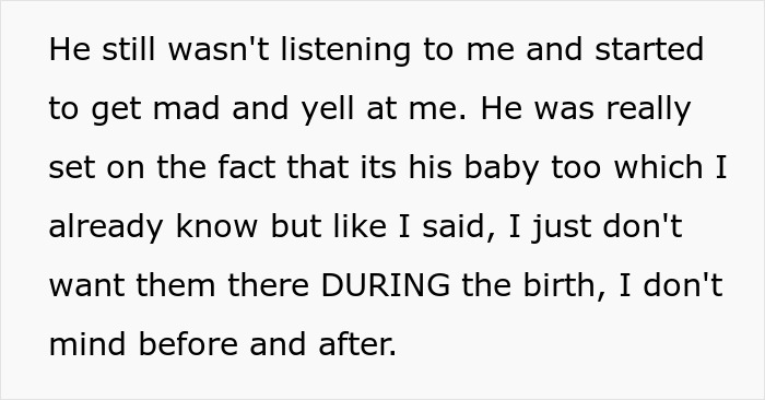 Man Explodes At Pregnant Wife After She Says Her Toxic MIL Won’t Be Allowed In The Delivery Room