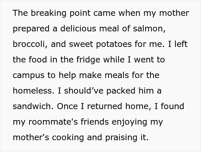 "They Never Asked And They Always Ate Everything": Woman Gets Revenge On Roommate