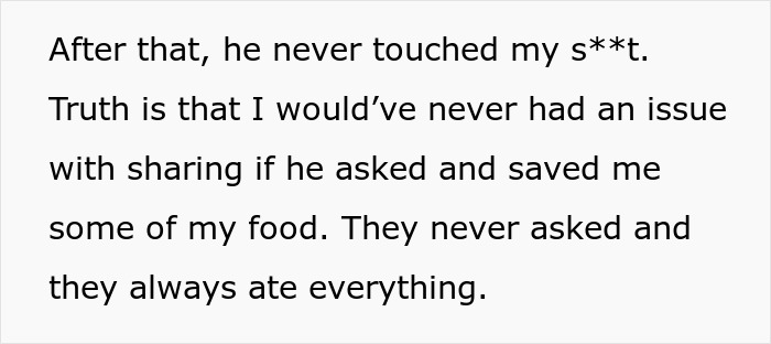 "They Never Asked And They Always Ate Everything": Woman Gets Revenge On Roommate