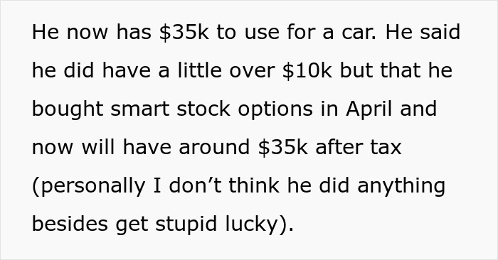 Parents Promise To Match Teen’s Savings For A Car, Stunned After It Turns Out He’s Saved $35K