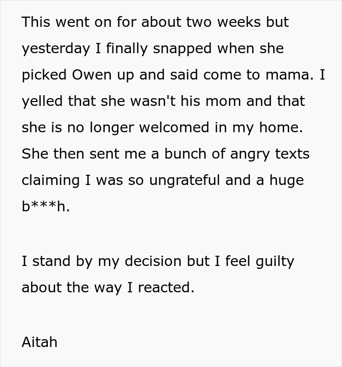 “[Am I The Jerk] For Cutting Off My Surrogate After She Made Me and My Husband Feel Uncomfortable?”