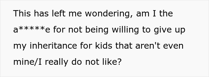 Woman Feels Entitled To Family’s Life-Changing Inheritance Just Because She Has 5 Kids, Gets A Reality Check