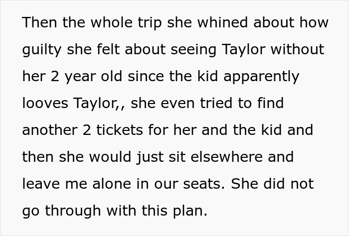 Mom Beside Herself After Going To Taylor Swift Concert As Her 2YO Isn’t There, Upsets Friend