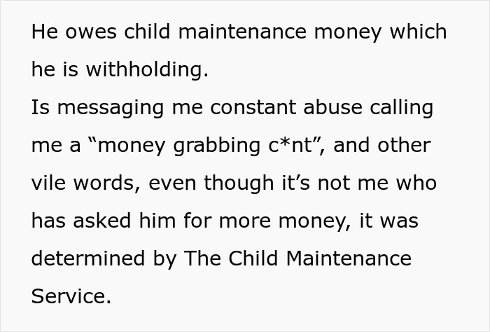 Ex Wants To See His Kids But Won’t Lift A Finger, Livid When Mom Refuses To Drive Them To See Him