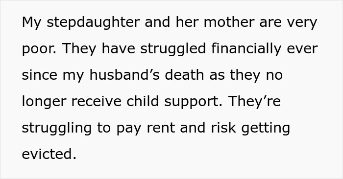 Woman Refuses To Give Her 'Stepdaughter' A Cut Of The Inheritance, Asks The Net For A Verdict