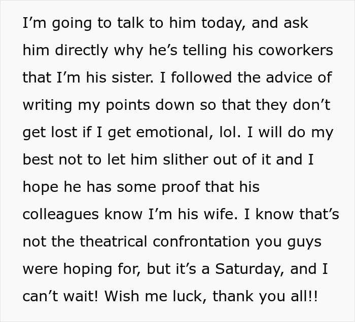 Husband Lies To Coworkers For 3 Years, Is Lost For Words When Wife Finds Out