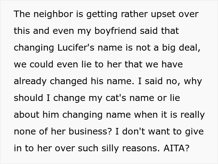 Entitled Neighbor Insists Black Cat’s Name Is Racist And Offensive, Demands Immediate Name Change