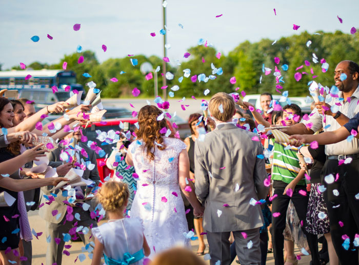 "My Jaw Dropped": Newlyweds Stunned To See Baby Shower Invitation On Their Wedding Day