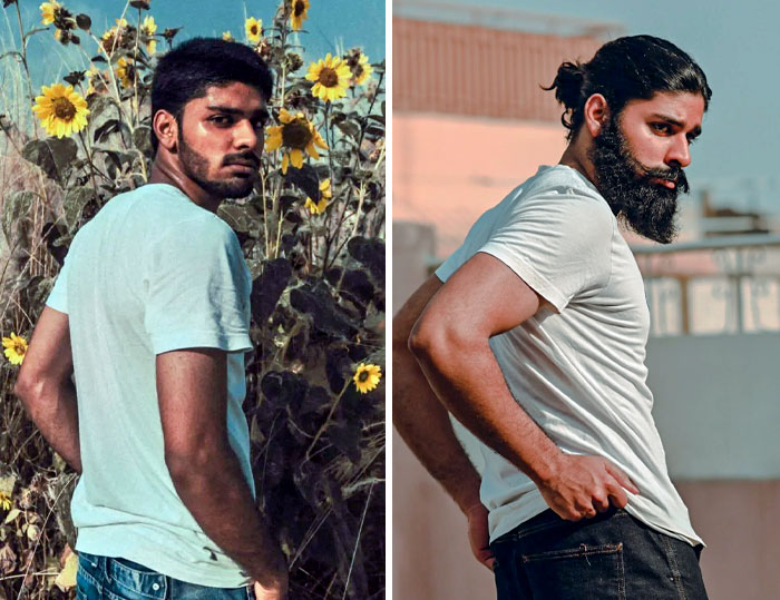 Stubble Or Full Beard And A Man Bun?