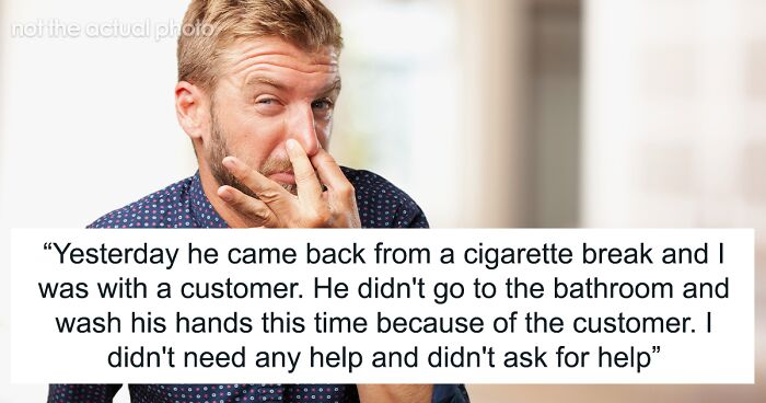 Boss Threatens Employee With A Write-Up After They Complained About Him Stinking Of Smoke