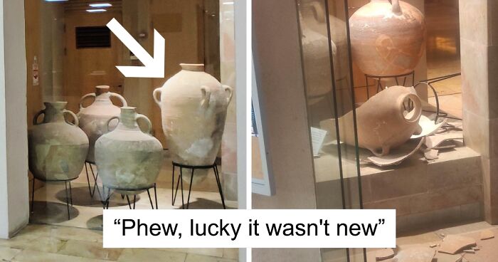 “That’s Going To Be One Expensive Bill”: 5-Year-Old Breaks 3,500-Year-Old Jar At A Museum