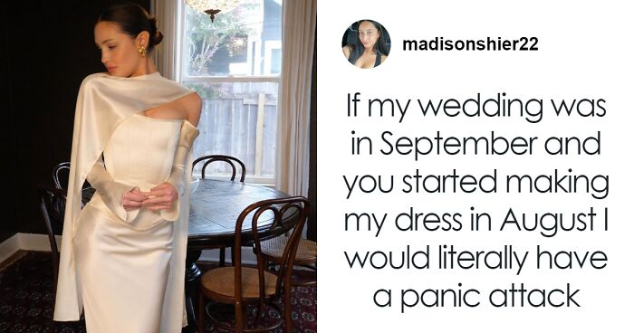 Designer Calls Bride “Entitled” After Missing Delivery Date, Sparking Viral Debate