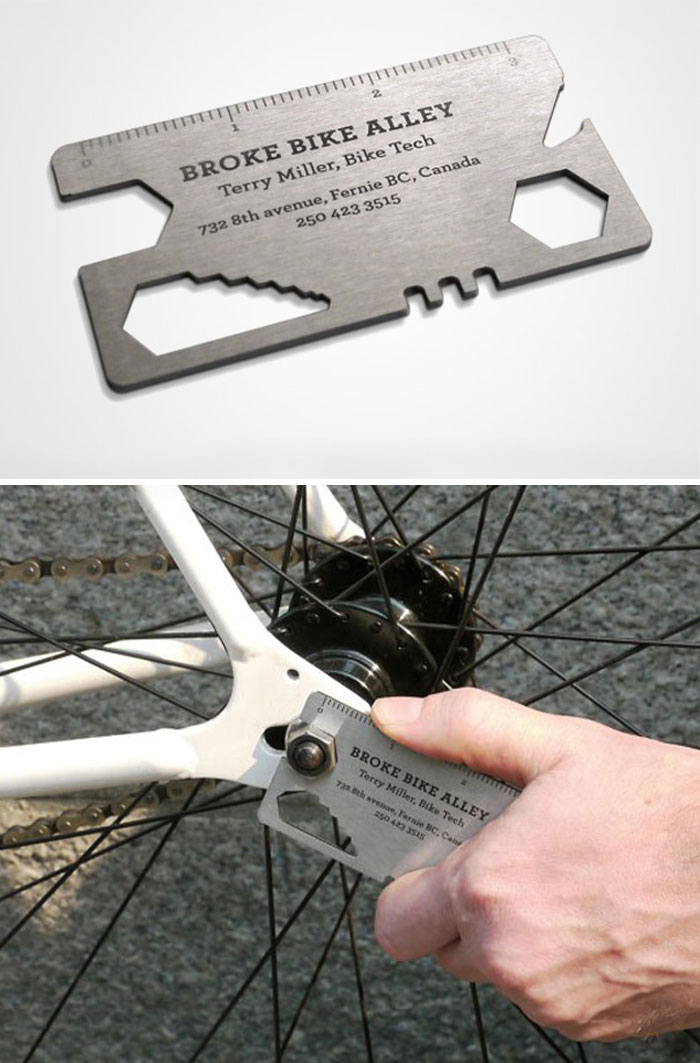 Bike Multi-Tool Business Card