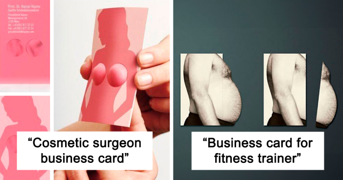 90 Times People Made Sure Their Business Card Stood Out (New Pics)