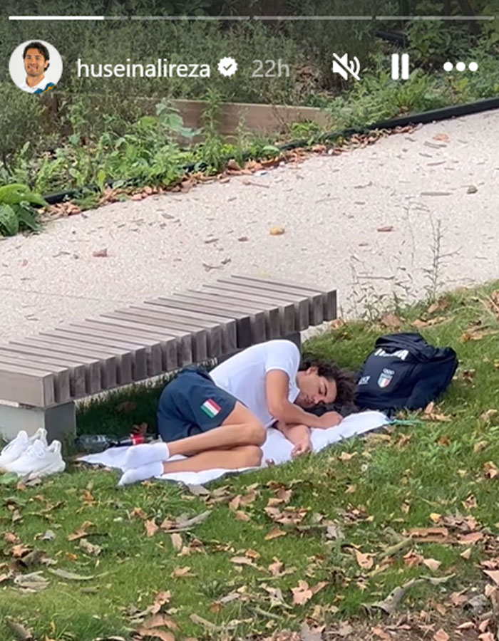 "Inexcusable": Viral Swimmer Spotted Sleeping In Park Amid Olympic Village Controversy