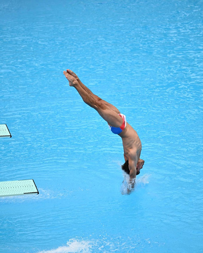 Olympic Diver Bouyer's Viral 'Bulge' Lands Him Lifetime Supply Of Underwear