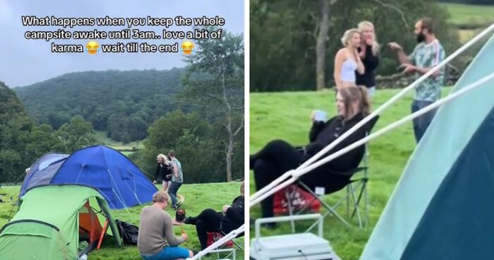 “That’s Called Karma”: Campers Get Sweet Revenge On Loud Neighbors Who Partied Until 3 AM