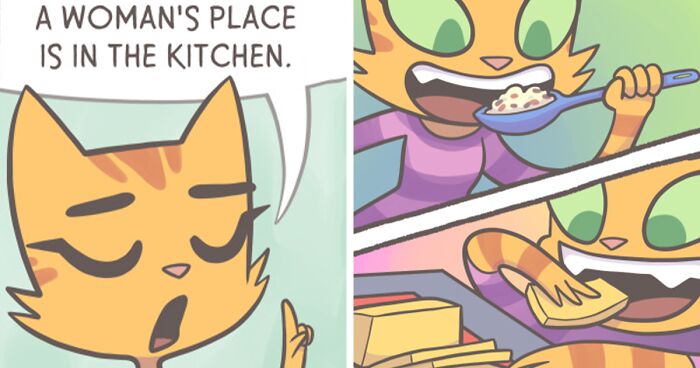 From Comics To Animation: My Journey With A Cat Family Twist (20 New Pics)