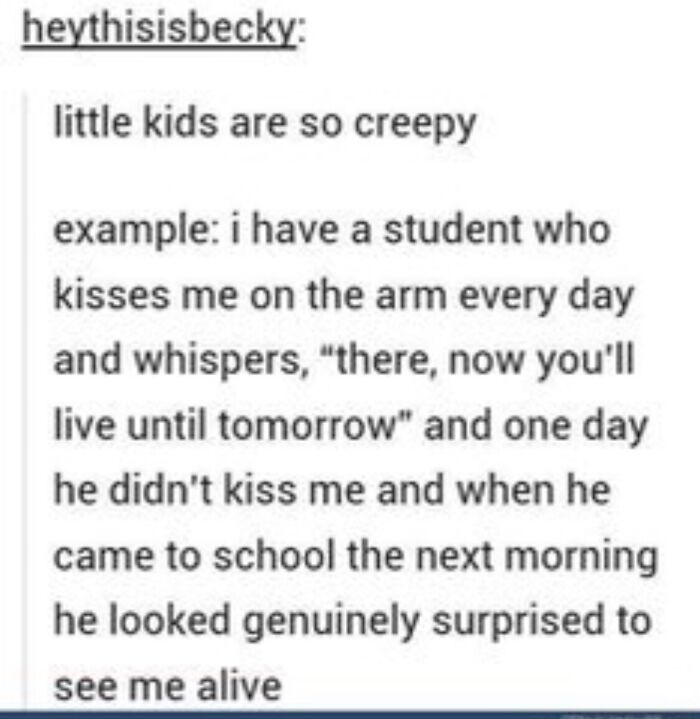 Children Say And Do Weird Things