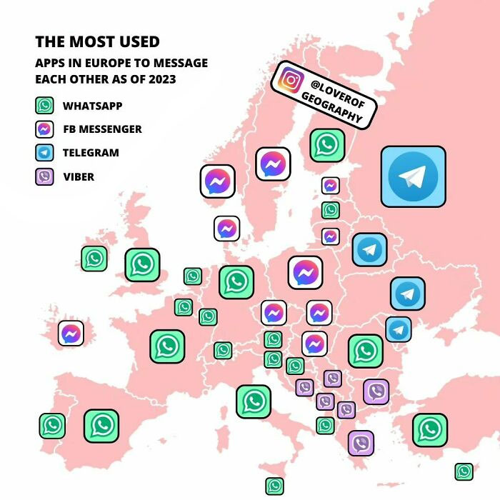 The Most Used Apps In Order To Communicate With Each Other In Europe