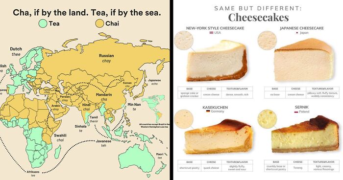 50 Charts And Maps Of The More Curious Sides Of The World