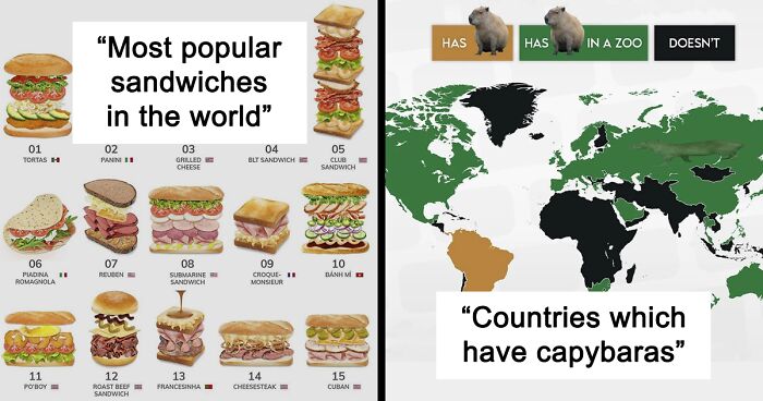 50 Cool Charts And Maps That Illustrate How The World Varies