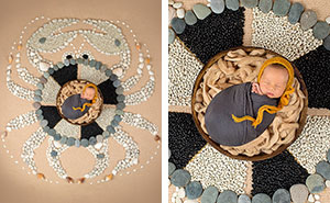 12 Zodiac-Themed Photos Created By Blending My Love For Mandalas And Newborn Photography