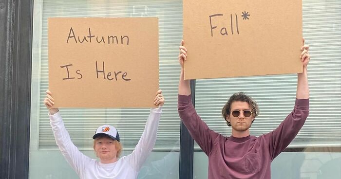 110 Attention-Grabbing Photos Of “Dude With Sign” Making Statements Without Speaking (New Pics)