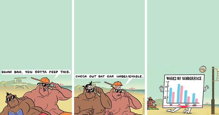 27 New Comics From ToonHole Chris That Are Both Funny And Dark (New Pics)