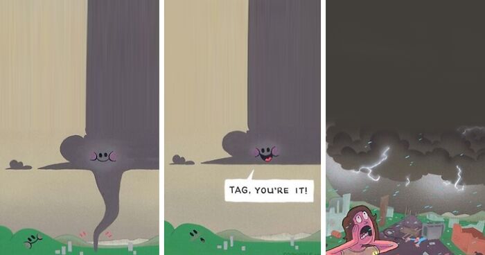 ToonHole Chris: 27 Hilariously Dark Comics With Surprising Twists (New Pics)