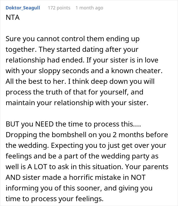 “My Head Was Spinning”: Sis Announces She’s Engaged To Woman’s Cheating Fiance, Drama Ensues 