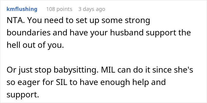 Woman Lashes Out At SIL For Not Canceling Her Wedding Anniversary Plans To Watch Her Kids