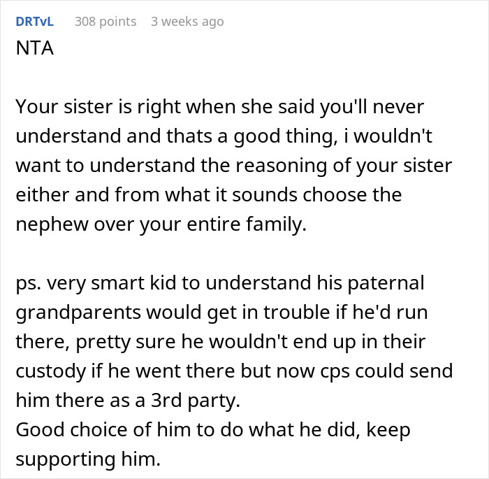 Teen Leaves Home In Protest Against Mom Marrying His Bully's Dad, Aunt RSVP's No Just To Back Him