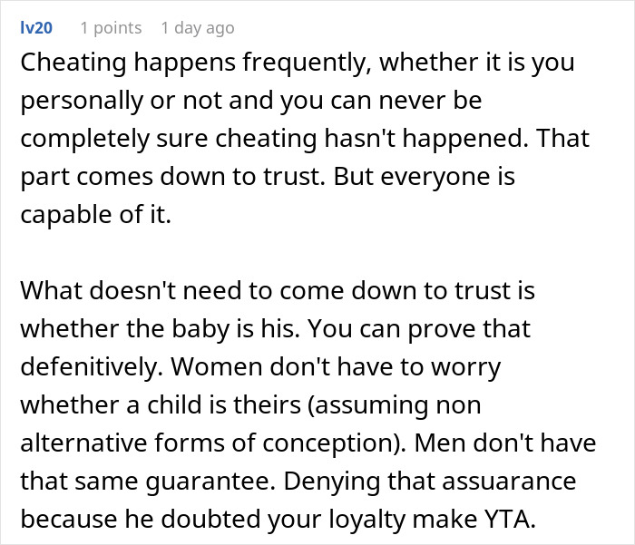 “You Should Require An IQ Test”: Pregnant Woman Shocked After Husband Asks For A Paternity Test