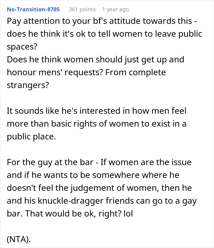 Drama Erupts As Woman “Ruins” Guy’s Safe Space By Joining Trivia Night At Local Bar, He Storms Out