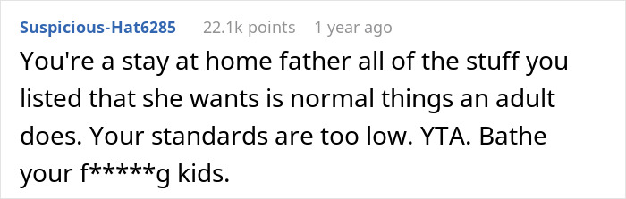 “She Packed A Bag”: Man Blows Off Wife’s Cleaning Demands, She Finally Loses It