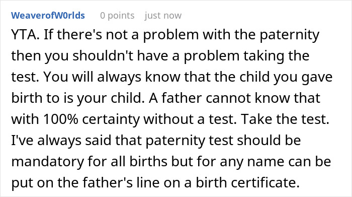 “You Should Require An IQ Test”: Pregnant Woman Shocked After Husband Asks For A Paternity Test