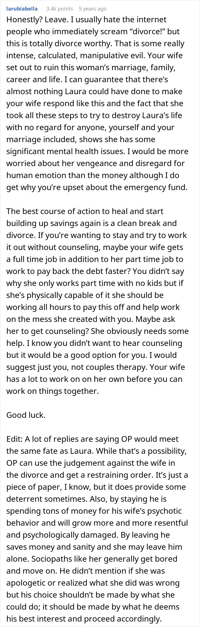 Woman’s “Stupid Lawsuit” Empties Couple’s Savings, Husband Can’t Move Past It