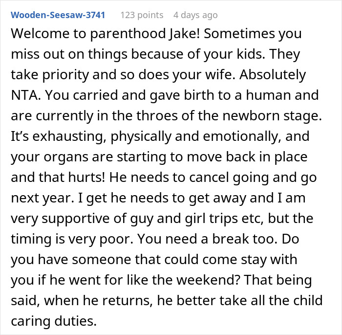 Wife Breaks Down After Husband Plans A Trip 2 Months After Their Baby Is Born, Has His Eyes Opened