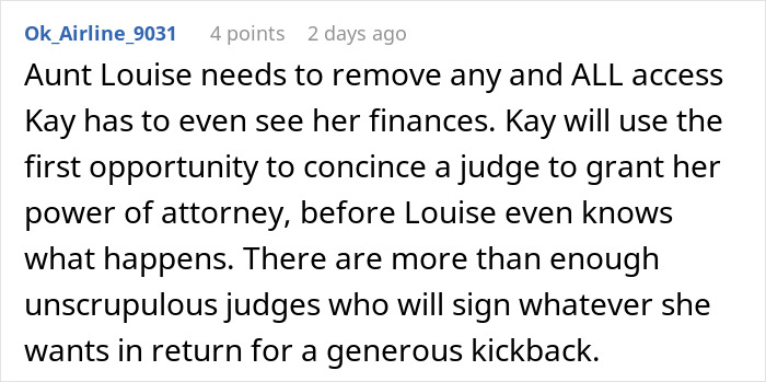 Aunt’s Generous Gift Turns Into A Headache As Her Greedy Daughter Demands It Back