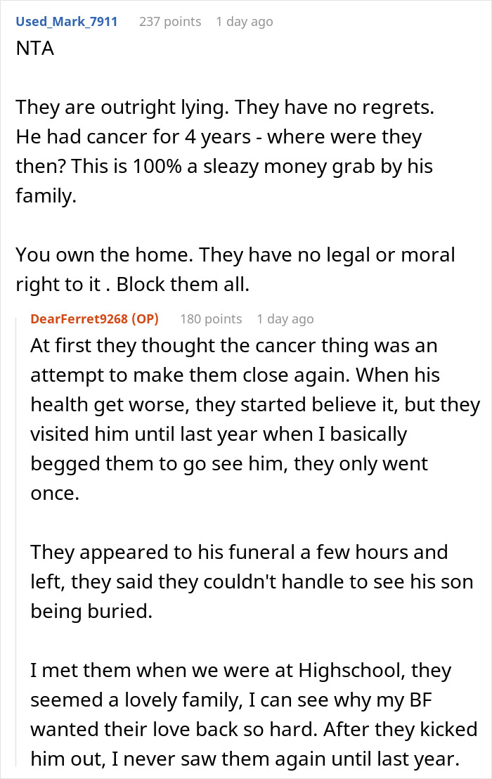 Parents Adamant Their Late Son’s House Is Theirs Even If They Kicked Him Out At 17YO For Being Gay